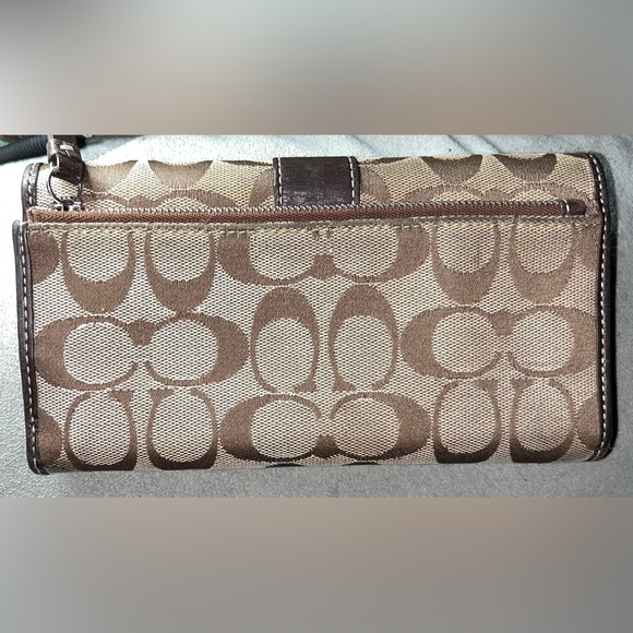 Coach EUC Park Signature Hobo bag and matching wallet - Picture 6 of 9